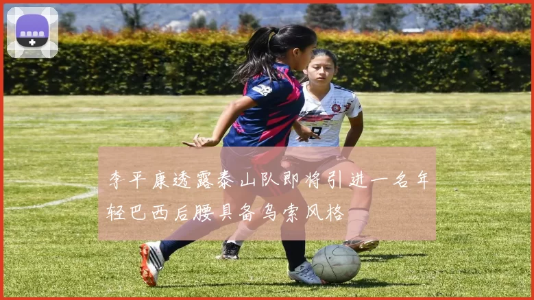 李平康透露泰山队即将引进一名年轻巴西后腰具备乌索风格